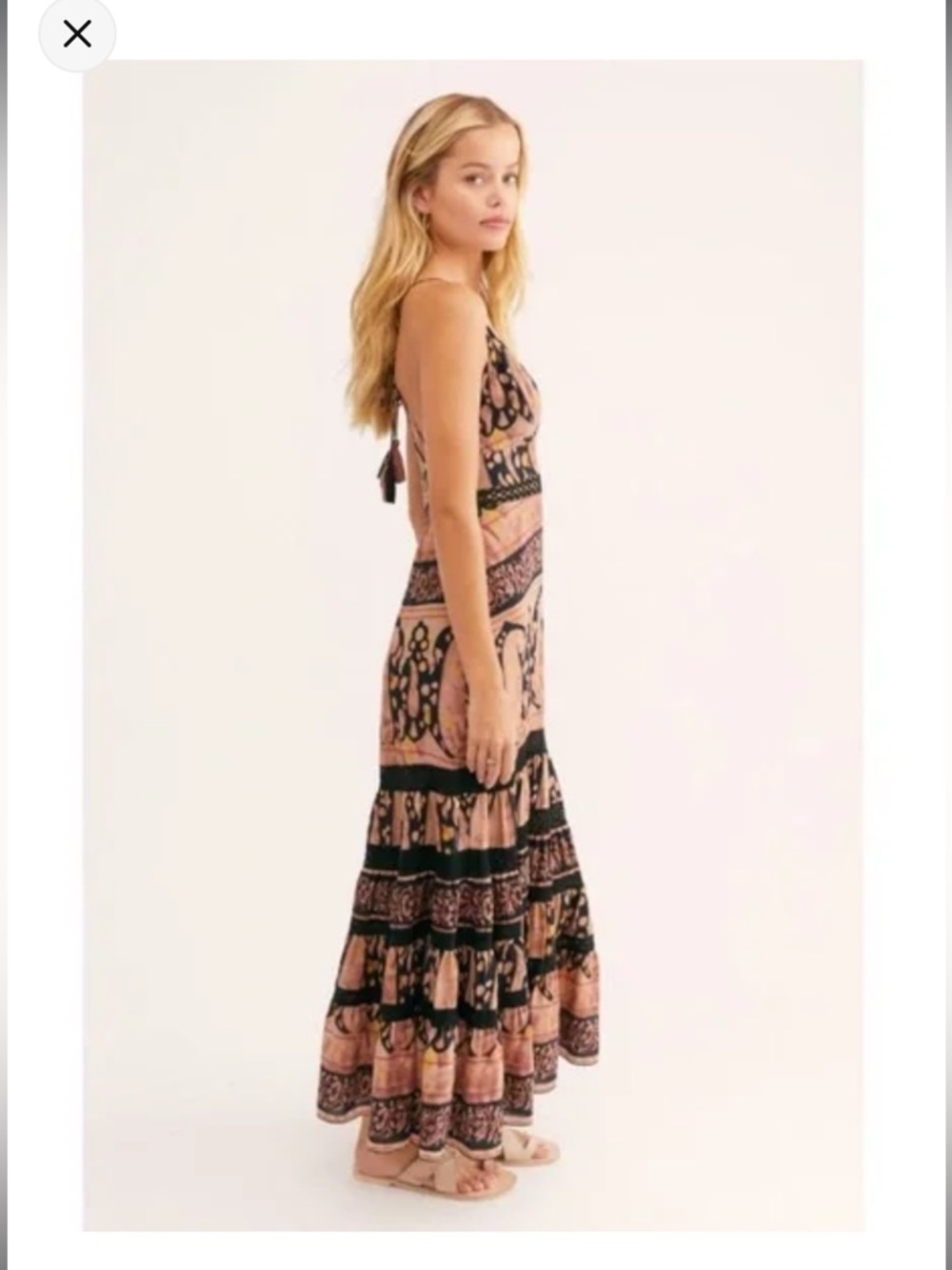 Free People Elektra Maxi Dress /
Sahara Combo size small - Picture 6 of 10
